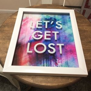 Z Gallerie framed wall art